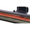 Aquecedor infravermelho SUNRED RD-DARK-25, 2500 W, Montagem na parede, IP55, preto