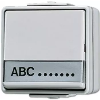 Jung 606 NAW Interruptor elétrico 1 polo branco (606NAW)