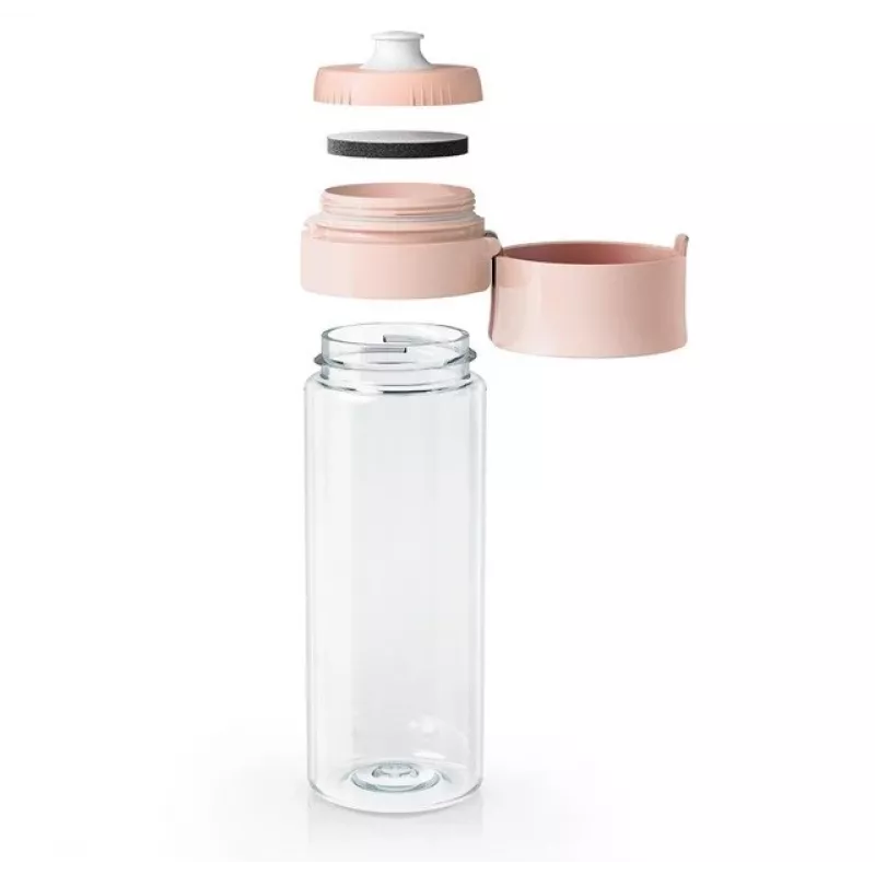 Garrafa com filtro BRITA Vital Peach 600 ml com filtros BRITA MicroDisc (5 discos)