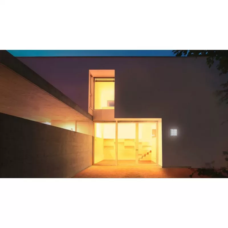 Aplique de parede exterior Steinel L 691 S PMMA, LED 8,5 W, sensor PIR, 360°/7 m, antracite, alumínio/plástico
