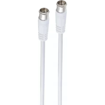 Cabo coaxial ShiverPeaks BS80107-128 7,5 m tipo F branco