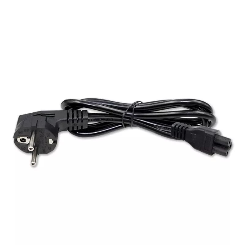 Qoltec 50797 fonte de alimentação de secretária 60 W, 12 V, 5 A, 5,5x2,1 mm, com cabo de alimentação