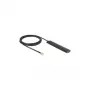 Antena WLAN DELOCK 5,8 GHz ficha RP-SMA omnidirecional 3 dBi com cabo RG-174 de 3 m, preto, autoadesiva