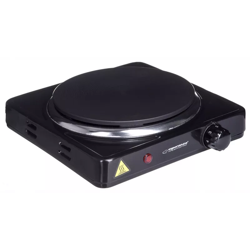Esperanza EKH002K Placa de cozinha Preto Tampo de mesa placa de cozinha maciça 1 zona(s)