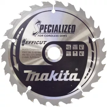 Makita Especial EFFICUT - Disco de serra - para madeira - 165 mm - 25 dentes (B-62985)