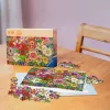 Ravensburger Feel Well & Puzzle - Janela florida, 100 peças, elementos táteis
