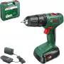 Berbequim de impacto sem fios EasyImpact 18V-38 (verde/preto, bateria de iões de lítio 2,0Ah, mala de transporte, POWER FOR ALL ALLIANCE)