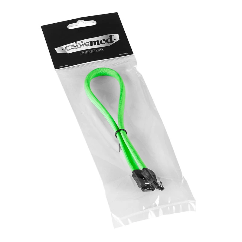 Cabo CableMod ModMesh SATA 3 30 cm - Verde-claro