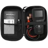 Qoltec 52489 Analisador e testador digital de baterias 3-em-1 com LCD e multilingue 6V | 12V | 24V | 30Ah-200Ah