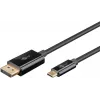 Cabo USB-C para DisplayPort GOOBAY 75704, 1 m, até 4K@60Hz
