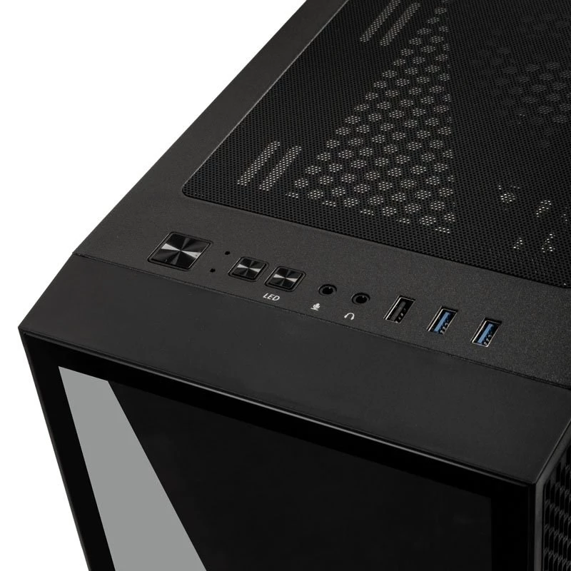 Kolink Void Rift ARGB Midi Tower - preto