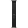 Pulseira Apple 49mm preta Trail Loop M/L Natural Titanium Finish