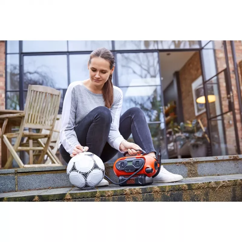 Black & Decker BDCINF18N-QS Compressor de ar 160 l/min AC/isqueiro