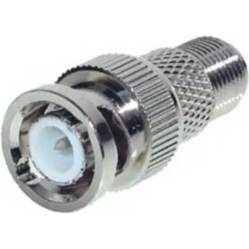 Adaptador conector fêmea F para ficha BNC ShiverPeaks 85330 – adaptador coaxial
