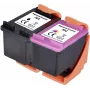 Renkforce Pack combinado de tinta substitui HP 302 (X4D37AE) pack combinado compatível preto, ciano, magenta, amarelo RF-I-HP302BCMY2PK RF-5628788 (RF-5628788)