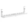 Organizador de cabos Maclean sob a secretária, carga máx. 5 kg, máx. 728 mm, branco, MC-103 W
