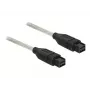 Cabo FireWire DeLOCK FireWire B/B 1,0 m cinzento