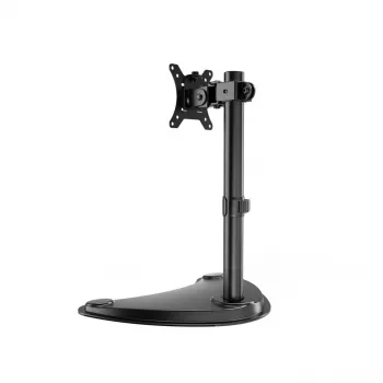 Suporte de secretária para monitor GEMBIRD MS-D1ST-04 para ecrãs de 13–32 polegadas, altura e inclinação ajustáveis, VESA 75x75–100x100, até 8 kg