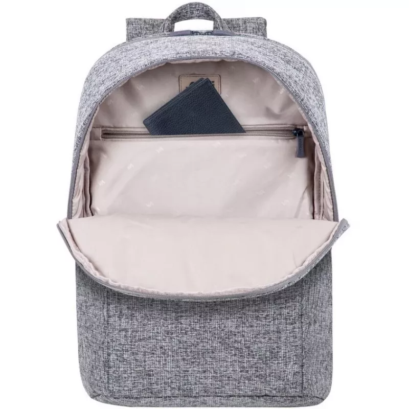 Rivacase Anvik 7962 mochila para portátil, 15,6 polegadas, cinzento claro