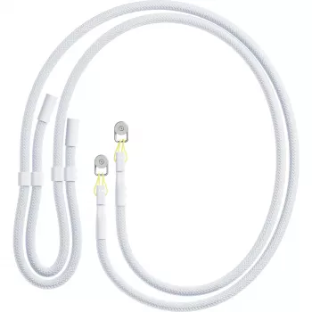Alça de transporte Cloud White, presilha branca, para Fairphone 6