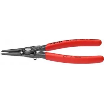 Knipex 49 31 A0 alicate para anéis de retenção para anéis exteriores 3-10 mm ponta reta