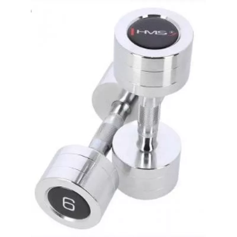 HMS Fitness CHD06 Haltere de peso fixo 6 kg 2 unid.