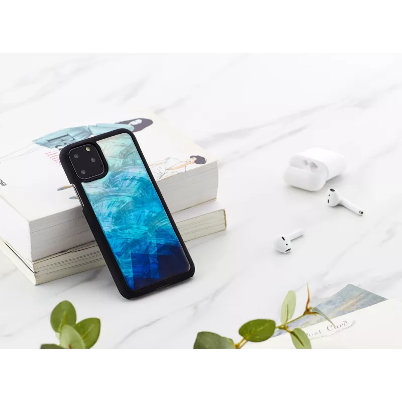 Capa de proteção iKins para iPhone 11 Pro – cor lago azul e preto