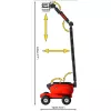 COBI Manitou 280 TJ Blocos 347 peças a partir de 6 anos