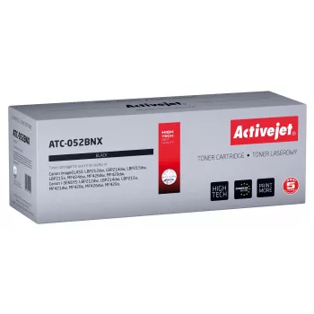 Toner Activejet ATC-052BNX (substituto do Canon CRG 052H XL; Supreme; 9200 páginas; preto)