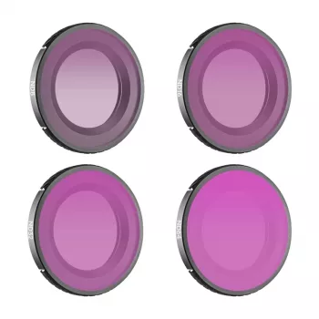 Conjunto de 4 filtros Sunnylife ND8 + ND16 + ND32 + ND64 para Osmo Nano