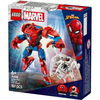 LEGO MARVEL 76308 Mech do Spider-Man vs. Anti-Venom