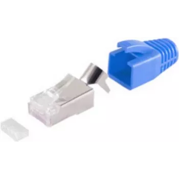 Conector de cabo RJ45 ShiverPeaks BS72067-B azul