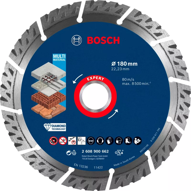 Bosch 2 608 900 662 acessório para rebarbadora disco de corte
