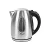 Chaleira elétrica Adler AD1223 — 1,7 l, 2000 W, aço inoxidável com detalhes pretos