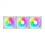 Ventoinha para caixa Darkflash Gauss G24 3-in-1 branco 120 mm — conjunto de 3, 120 mm