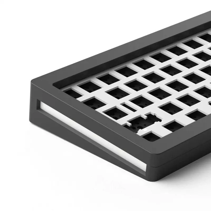 Kit barebone de teclado mecânico AKKO MonsGeek M7 VIA – caixa barebone, preta
