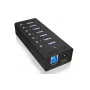 ICY BOX IB-AC618 USB 3.2 Gen 1 (3.1 Gen 1) Type-B 5000 Mbit/s preto