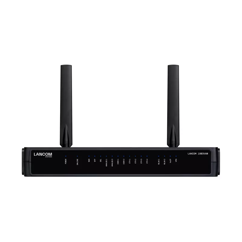 LANCOM 1803VAW (EU) gateway SD-WAN VoIP com modem VDSL2/ADSL2+ (62154)