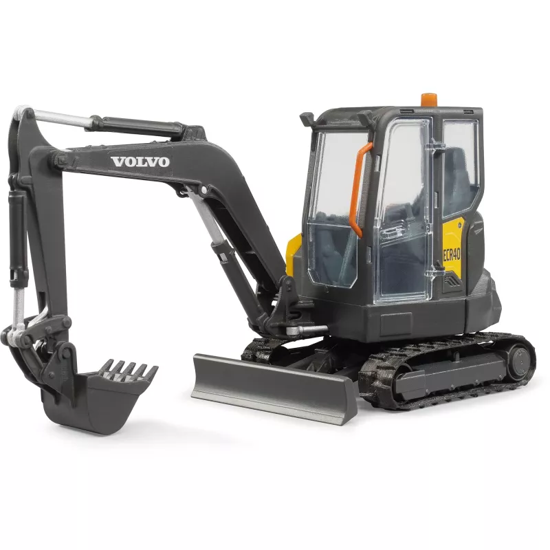 Veículo modelo BRUDER — Volvo ECR40 mini-escavadora (brinquedo) da BRUDER, modelo 02465