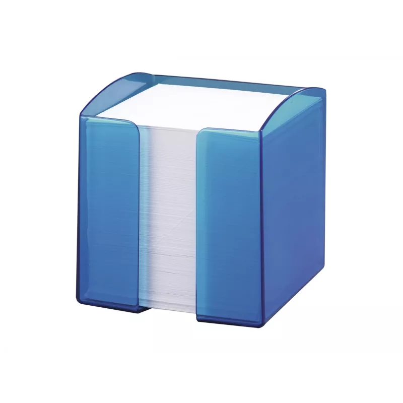 Bloco de notas quadrado Durable TREND quadrado azul transparente