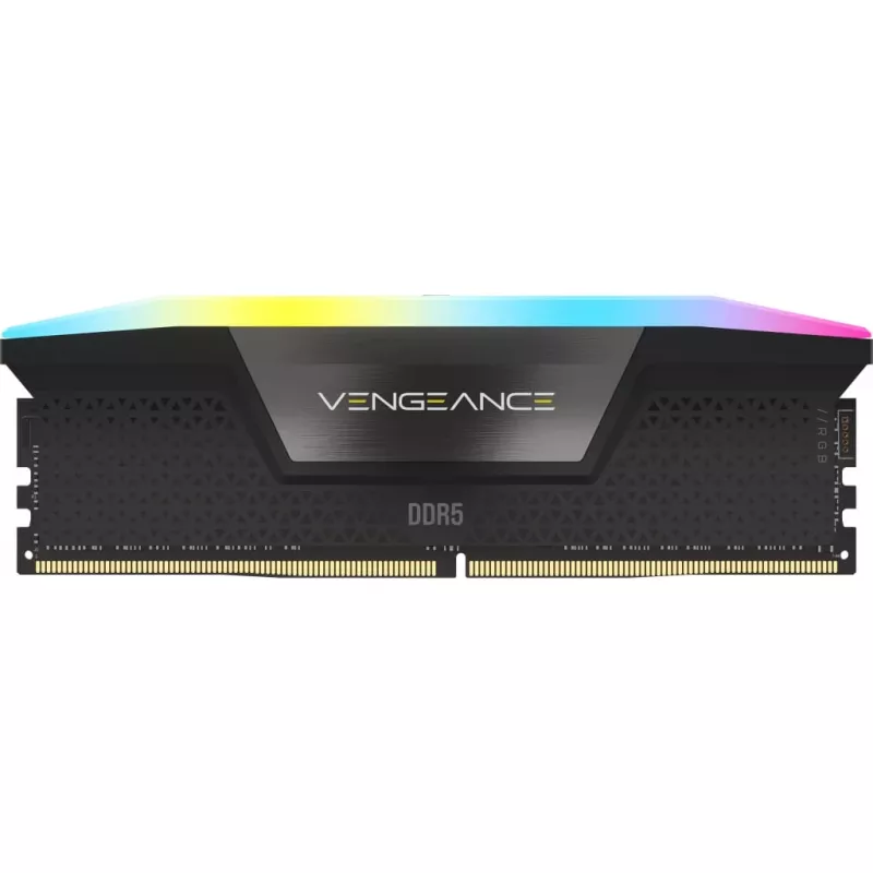 Corsair Vengeance RGB kit de memória DDR5-6800 CL40 de 96 GB (2x48 GB), preto