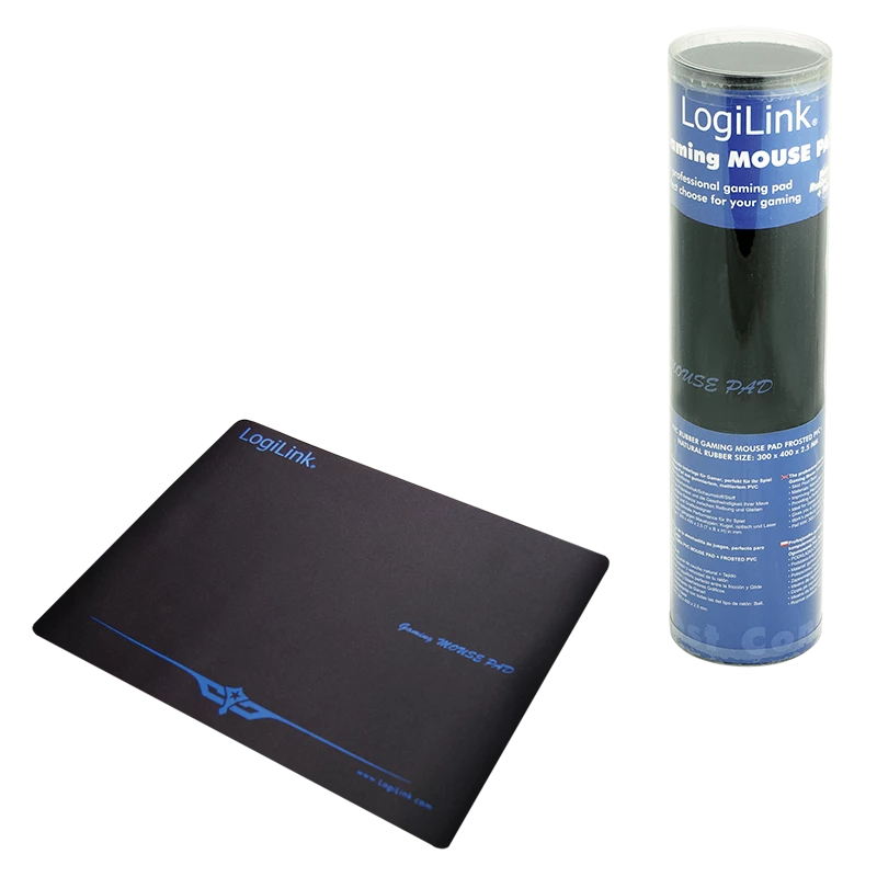 Tapete de rato LOGILINK XXL preto – tapete de rato extra-grande para gaming e escritório, base antiderrapante