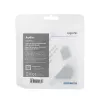 Adaptador de áudio USB3.2 USB-C/macho para 2x conector fêmea 3,5 mm 7.1