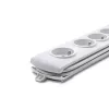 Proteção contra sobretensões Qoltec 50293 branco 8 tomadas AC 230 V