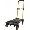 Carrinho de transporte dobrável Stanley até 70/137 kg amarelo, preto