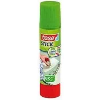 tesa ecoLogo Stick batom de cola, conteúdo: 40 g, sem solventes, 100% plástico reciclado, 65% de base biológica (57028-00200-03)