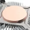 Dissipador híbrido Akasa Intel LGA1700 para processador 9 cm alumínio, preto 1 unid.