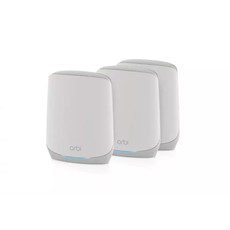 NETGEAR Orbi RBK763S tri-band (2.4 GHz / 5 GHz / 5 GHz) Wi-Fi 6 (802.11ax) branco 7 interno - RBK763S-100EUS