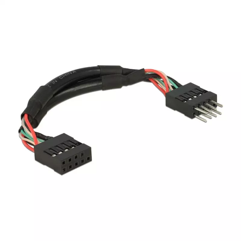 Cabo DeLOCK 0,1m 2xUSB2.0 10p