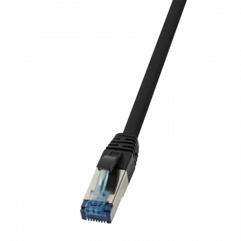 Cabo de rede LogiLink CQ6055S RJ-45 Cat6a 2 m preto